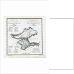 Map of Taurida Governorate, 1822 by Vasily Petrovich Pyadyshev