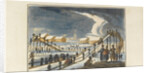 Amusement on the Ice, 1813 by Pavel Petrovich Svinyin