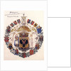 Greater coat of arms of the Russian Empire with the approval of Emperor Alexander III, July 24, 1882 by Adolf Charlemagne