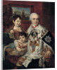Portrait of Admiral Count Grigory Grigoryevich Kushelev with children, 1801 by Vladimir Lukich Borovikovsky