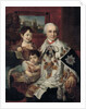 Portrait of Admiral Count Grigory Grigoryevich Kushelev with children, 1801 by Vladimir Lukich Borovikovsky