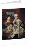 Portrait of Admiral Count Grigory Grigoryevich Kushelev with children, 1801 by Vladimir Lukich Borovikovsky