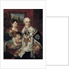 Portrait of Admiral Count Grigory Grigoryevich Kushelev with children, 1801 by Vladimir Lukich Borovikovsky