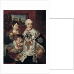 Portrait of Admiral Count Grigory Grigoryevich Kushelev with children, 1801 by Vladimir Lukich Borovikovsky