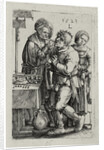 The Dentist, 1523 by Lucas Leyden van