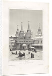 The Resurrection Gate in Moscow, 1839 by André Durand
