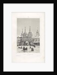 The Resurrection Gate in Moscow, 1839 by André Durand