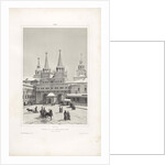 The Resurrection Gate in Moscow, 1839 by André Durand