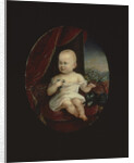 Portrait of Tsarevich Nicholas Aleksandrovich as a One-Year-old Child, 1869 by Alois Gustav Rockstuhl