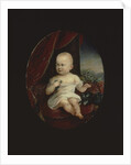 Portrait of Tsarevich Nicholas Aleksandrovich as a One-Year-old Child, 1869 by Alois Gustav Rockstuhl