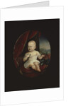 Portrait of Tsarevich Nicholas Aleksandrovich as a One-Year-old Child, 1869 by Alois Gustav Rockstuhl