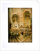 Consecration of the Cathedral of Christ the Saviour. Coronation of Empreror Alexander III and Empres by Nikolai Yegorovich Makovsky