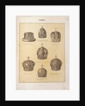 Mitres of the Patriarchs, 1863 by Anonymous
