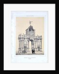 The Red Gates in Moscow, 1850 by Alexey Alexandrovich Martynov