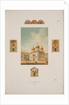 The Cathedral of the Dormition in the Moscow Kremlin, 1850 by Friedrich Richter