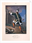 Grenadier of the Infantry Regiment in 1700-1732, 1841 by Boris Artemyevich Chorikov