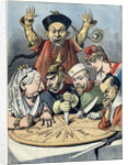 China - the cake of kings and... of emperors (Caricature), 1898 by Henri Meyer