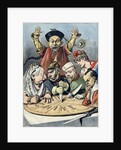 China - the cake of kings and... of emperors (Caricature), 1898 by Henri Meyer