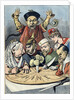 China - the cake of kings and... of emperors (Caricature), 1898 by Henri Meyer
