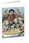 China - the cake of kings and... of emperors (Caricature), 1898 by Henri Meyer
