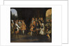 Audience of Louis XIV with Tsar Peter the Great in Versailles, 1717, First half of the 18th cent by Anonymous