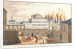 View of the Kremlin in Moscow. The Terem Palace, 1813 by Johann Gottlieb Lohrer