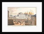 View of the Kremlin in Moscow. The Terem Palace, 1813 by Johann Gottlieb Lohrer