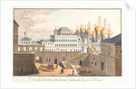 View of the Kremlin in Moscow. The Terem Palace, 1813 by Johann Gottlieb Lohrer