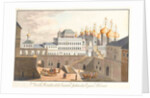 View of the Kremlin in Moscow. The Terem Palace, 1813 by Johann Gottlieb Lohrer
