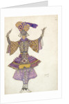 Costume design for the Ballet Blue God by R. Hahn, 1911 by Léon Bakst