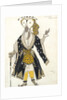 Costume design for the Ballet Blue God by R. Hahn, 1911 by Léon Bakst