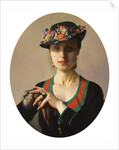 Portrait of a Lady, 1936 by Konstantin Andreyevich Somov