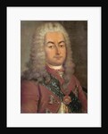 Portrait of Count Semyon Andreyevich Saltykov, 18th century by Anonymous