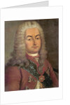 Portrait of Count Semyon Andreyevich Saltykov, 18th century by Anonymous