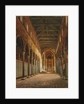 Interior of the Monreale Cathedral Santa Maria Nuova by Frans Vervloet