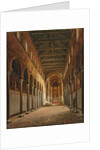 Interior of the Monreale Cathedral Santa Maria Nuova by Frans Vervloet