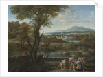 Polycrates finding his ring in the fish, 17th century by Anonymous