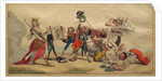The entrance of censorship in Germany, 1842 by Johann Richard Seel