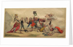 The entrance of censorship in Germany, 1842 by Johann Richard Seel
