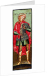 Saint Christopher as Cynocephaly, 17th century by Russian icon
