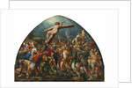 The Elevation of the Cross, c. 1525 by Wolf Huber