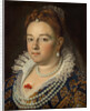 Portrait of Bianca Cappello, Grand Duchess of Tuscany, 1585-1586 by Scipione Pulzone