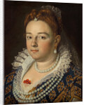 Portrait of Bianca Cappello, Grand Duchess of Tuscany, 1585-1586 by Scipione Pulzone