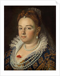 Portrait of Bianca Cappello, Grand Duchess of Tuscany, 1585-1586 by Scipione Pulzone