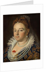 Portrait of Bianca Cappello, Grand Duchess of Tuscany, 1585-1586 by Scipione Pulzone