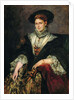 Portrait of Bertha von Piloty, 1872-1873 by Hans Makart