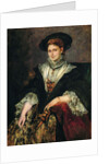 Portrait of Bertha von Piloty, 1872-1873 by Hans Makart