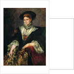 Portrait of Bertha von Piloty, 1872-1873 by Hans Makart