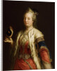 Portrait of Empress Maria Theresia of Austria with mask à la Turque, before 1750 by Martin van Meytens the Younger