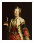 Portrait of Empress Maria Theresia of Austria with mask à la Turque, before 1750 by Martin van Meytens the Younger